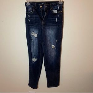 High rise jeans
